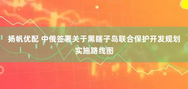 扬帆优配 中俄签署关于黑瞎子岛联合保护开发规划实施路线图